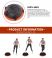 Балансировочная платформа Bosu (полусфера) OKPRO OK1201D