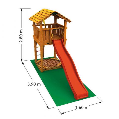 Игровой комплекс Jungle Gym Jungle Cottage