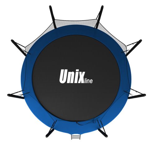 Батут Unix Line Classic 14 ft Inside (синий/зеленый)