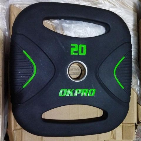 Диск полиуретановый 20 кг OKPRO OK2030B