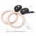 Кольца гимнастические деревянные MD Buddy MD1352