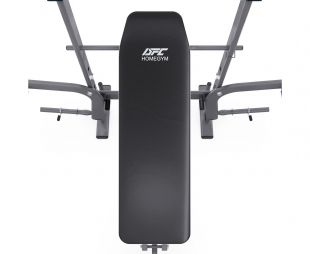 Скамья со стойками под штангу DFC D703 PRO с партой для бицепса