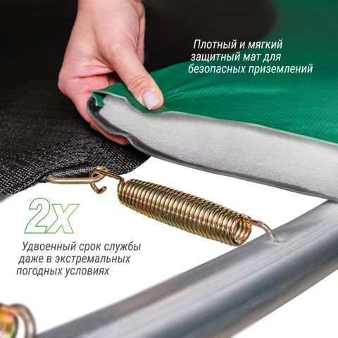 Батут UNIX Line SUPREME BASIC 16 ft