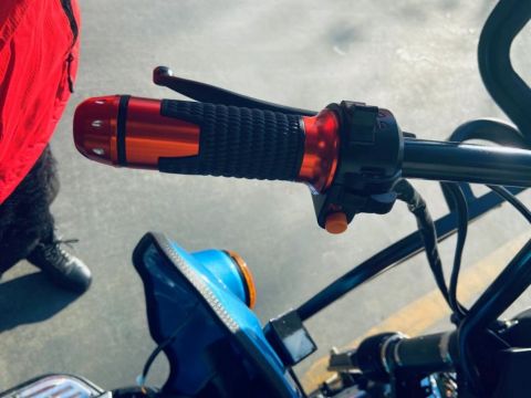 Трицикл пассажирский GreenCamel Пони Рикша (48V 1000W 30 км/ч) крыша, дифф