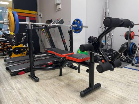 Силовая скамья со стойками DFC D310