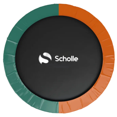 Батут Scholle Space Twin Green/Orange 14FT (4.27м)
