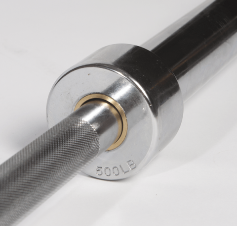 Гриф олимпийский Original Fit.Tools FT-OB-500LBS-CROME прямой 86", до 226 кг