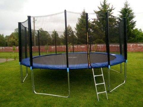 Батут Atlas Sport 490 см (16ft) PRO BLUE